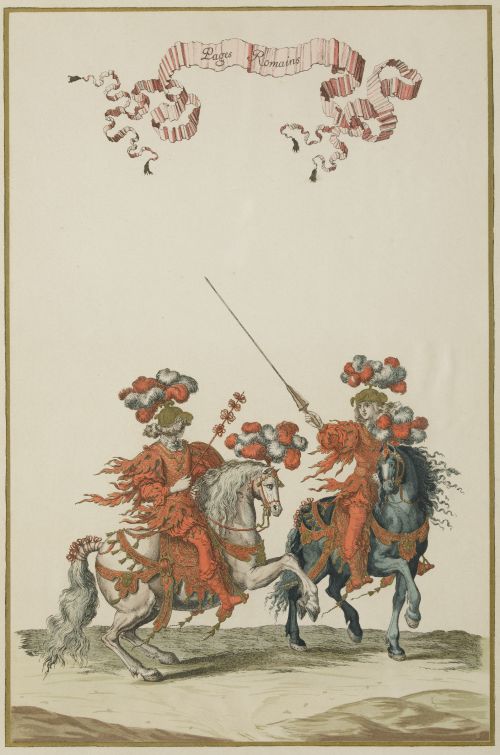 FRANÇOIS CHAUVEAU, "Pages Romains" y "Trompettes Romains",