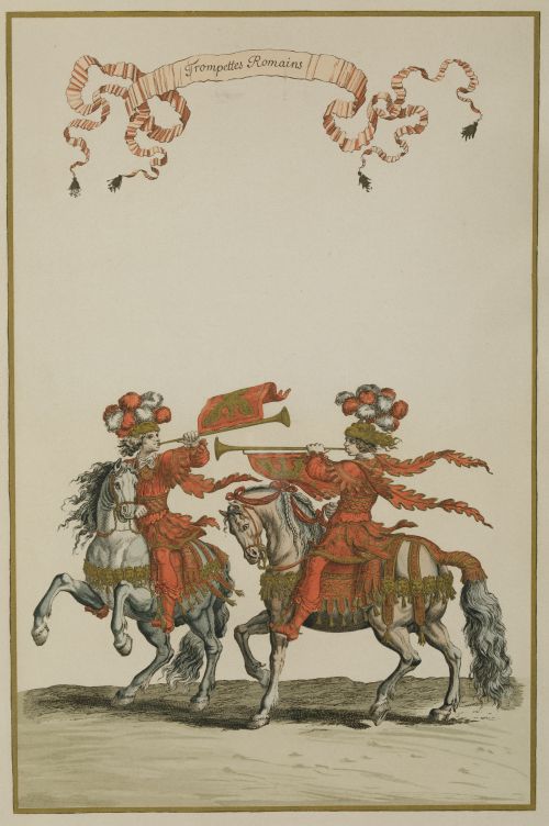 FRANÇOIS CHAUVEAU, "Pages Romains" y "Trompettes Romains",