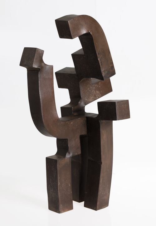 CARLOS ALBERT, "Ciprés", 2017, Escultura de hierro forjado