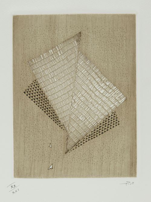 VARIOS AUTORES, "Les Cahiers de L´Espace", Diez grabados