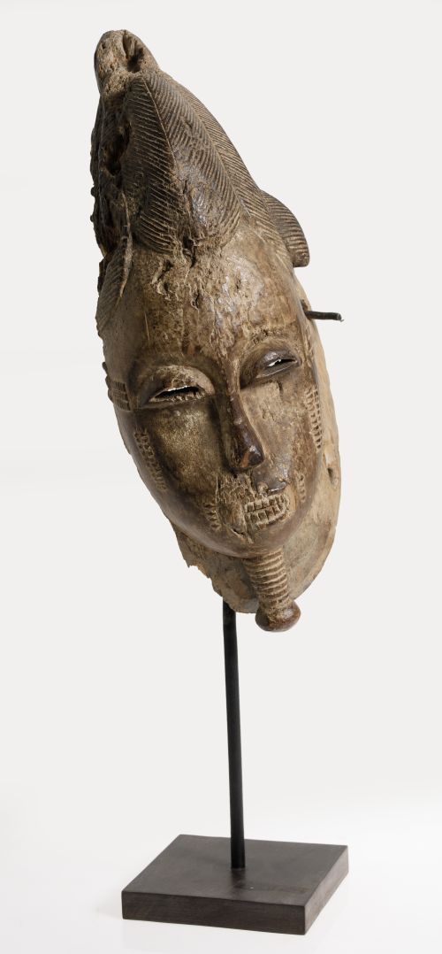 Ceremonial mask, Baule culture, Ivory Coast