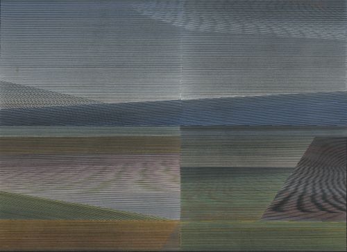 EUSEBIO SEMPERE, "Sin título", 1965, Gouache sobre papel