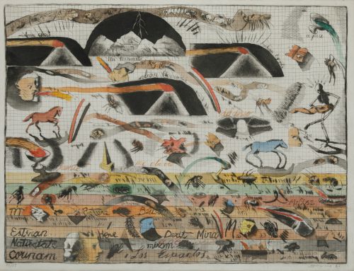 GERARDO APARICIO , "Sin título", 1986, Grabado al aguafuert