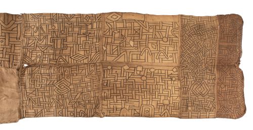 Embroidered cloth, Kuba culture, Democratic Republic of the