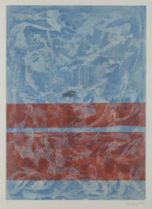 ANÓNIMO , "Sin título", 1999, Grabado al aguafuerte y aguat