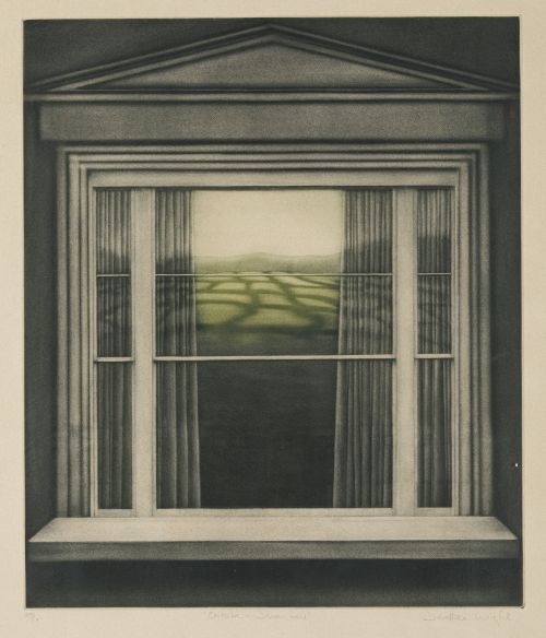 DOROTHEA WIGHT, "O to be in Devon now", Litografía sobre pa