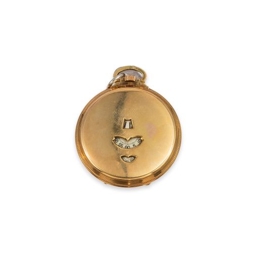RELOJ SABONETA METAL DORADO CIRCA 1925
