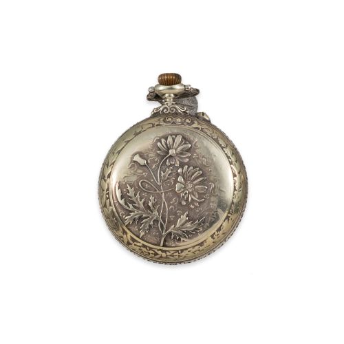 RELOJ MOVILIS CARRUSEL DE PLATA