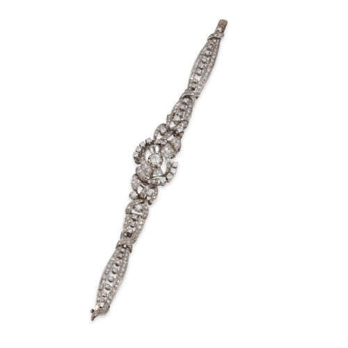PULSERA DE PEDIDA DE ORO Y PLATINO Y DIAMANTES