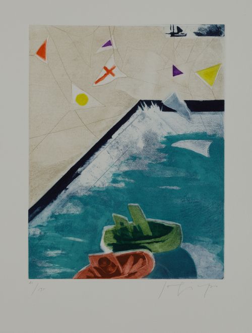 JOAQUIN CAPA, "El Mar", Doce aguafuertes sobre papel