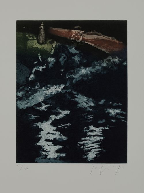 JOAQUIN CAPA, "El Mar", Doce aguafuertes sobre papel