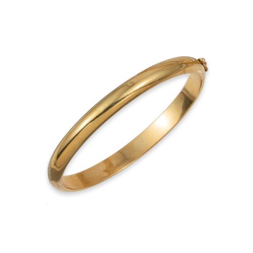 PULSERA SEMI-RÍGIDA DE ORO AMARILLO DE 14K