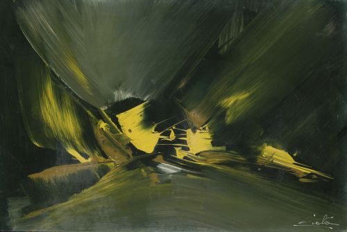 MANUEL  VIOLA, "Sin título", Óleo sobre tablex