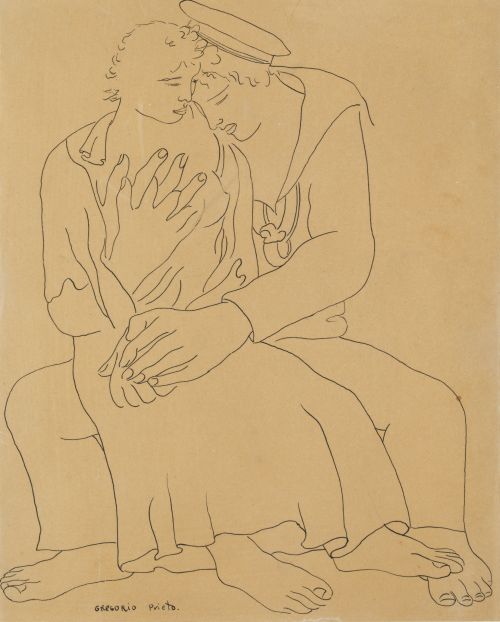 GREGORIO PRIETO Valdepenas, Ciudad Real (1897) / (1992)"C
