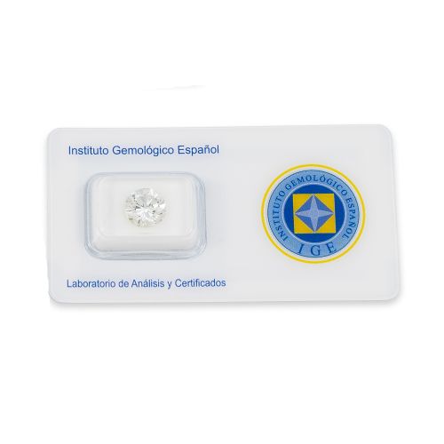 DIAMANTE TALLA BRILLANTE DE 3,04 CT CON CERTIFICADO IGE
