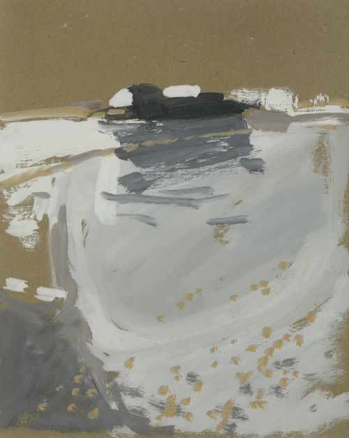 JOAQUIN MICHAVILA, "Sin título", 1981, Óleo sobre cartón