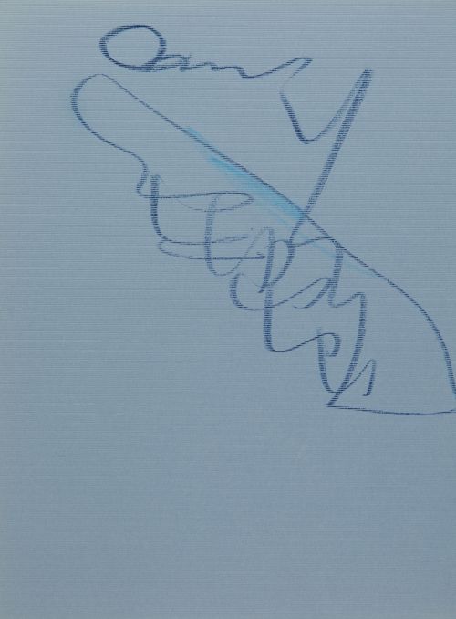 TADAO ANDO, "Sin título", Cinco tintas sobre papel