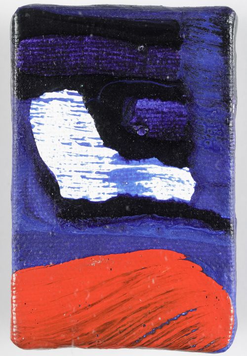 SAM  FRANCIS, "Sin título", 1984, Acrílico sobre lienzo