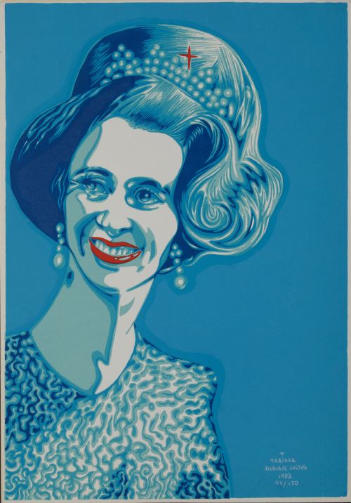 COSTUS , "Fabiola" y "Minotauro", 1983, Pareja de serigrafí