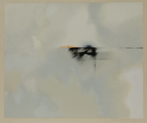 FERNANDO ZÓBEL DE AYALA, "Triana", 1976, Serigrafía parcial