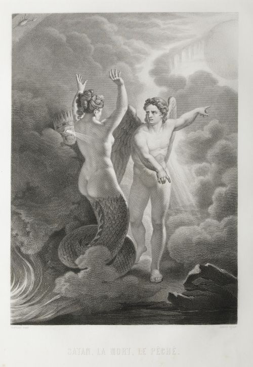 JEAN BEIN, "El paraíso perdido", Diez grabados sobre papel