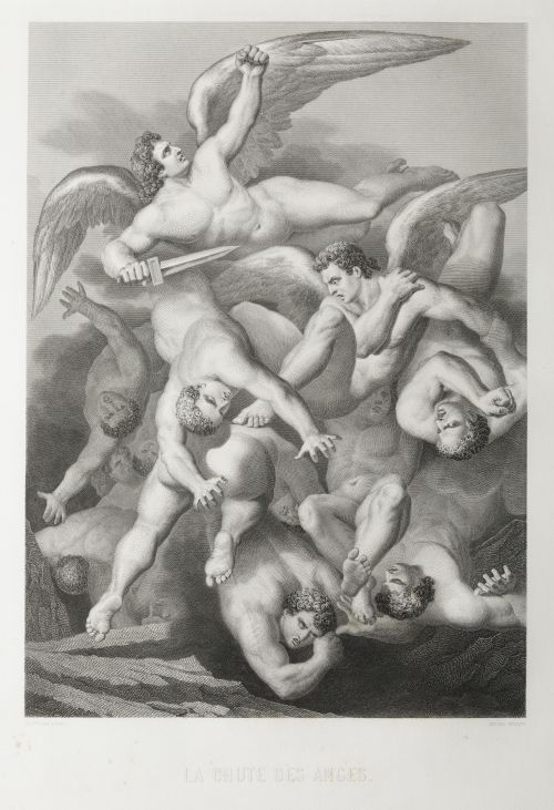 JEAN BEIN, "El paraíso perdido", Diez grabados sobre papel
