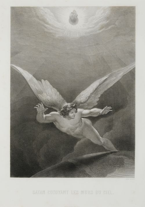 JEAN BEIN, "El paraíso perdido", Diez grabados sobre papel