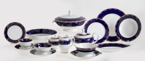 Vajilla de porcelana de Rosenthal, Alemania, S. XX 