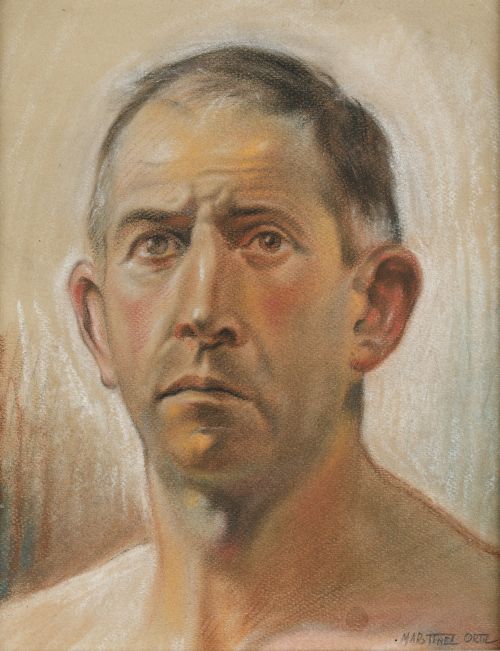 NICOLÁS  MARTÍNEZ ORTIZ DE ZÁRATE, "Estudio de cabeza", Pas