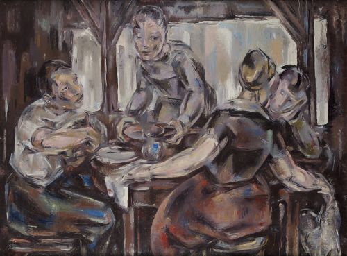 MARÍA BLANCHARD, "Escena de interior (La comida)", 1929- 30