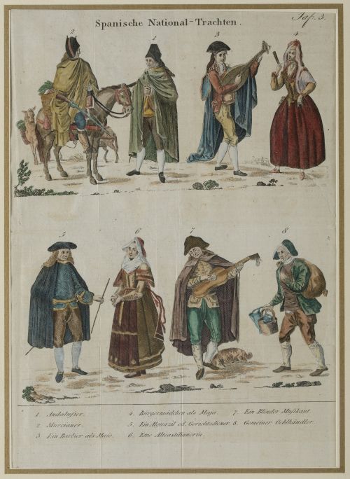 THEOPHIL FRIEDRICH EHRMANN, "Trajes Regionales de España",
