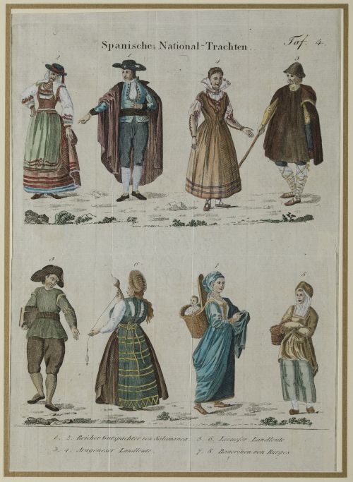 THEOPHIL FRIEDRICH EHRMANN, "Trajes Regionales de España",