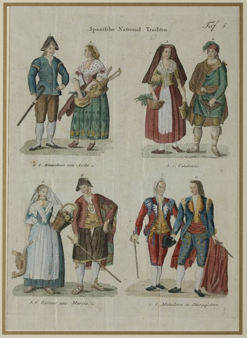 THEOPHIL FRIEDRICH EHRMANN, "Trajes Regionales de España",