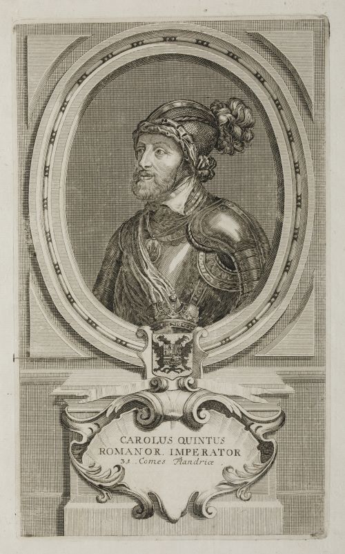ANTOON SANDERUS, "Retratos de los Austrias soberanos de Fla