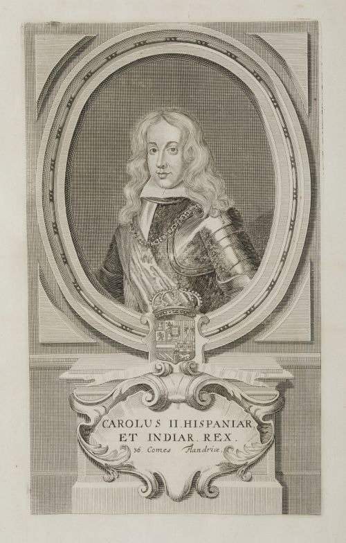 ANTOON SANDERUS, "Retratos de los Austrias soberanos de Fla