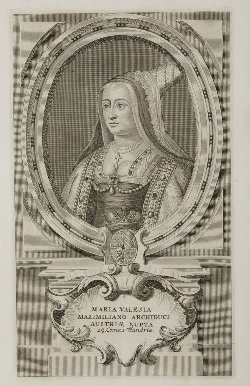 ANTOON SANDERUS, "Retratos de los Austrias soberanos de Fla