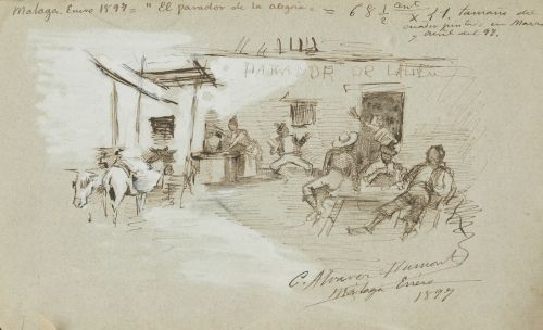 CÉSAR ÁLVAREZ DUMONT, "Cuaderno de dibujos y fotografías",