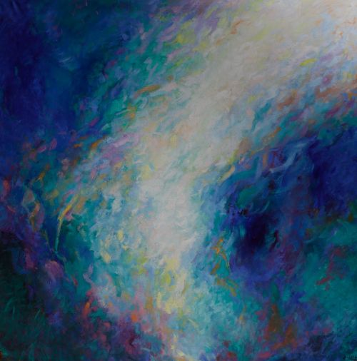 JOSÉ MARIA ROSSELLÓ, "Mare Nostrum. Aqua vitae", 1989, Óleo
