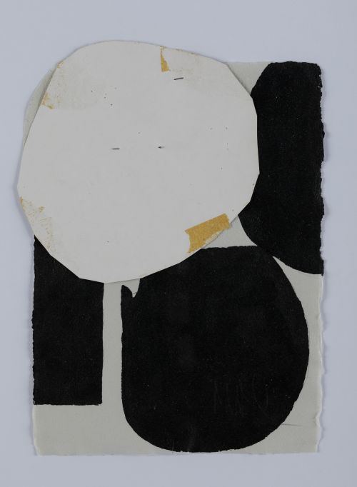 MIGUEL ANGEL  CAMPANO, "Sin título (Poca plata)", Collage s