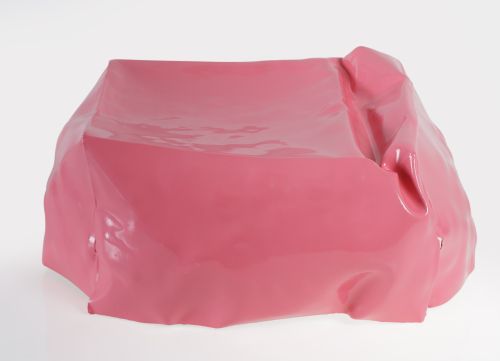 ÁNGELA DE LA CRUZ, "Hybrid (pink)", 2013, Óleo y acrílico s