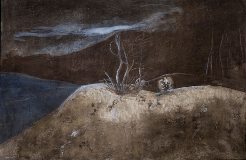 JORGE CASTILLO, "Tierra vacía", 2003, Óleo sobre lienzo