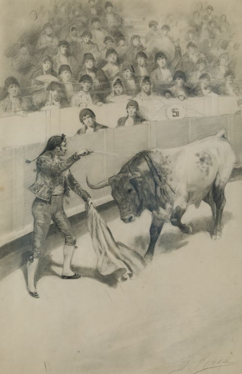 DANIEL PEREA ROJAS Burgos (1834) / Madrid (1909) "Entering