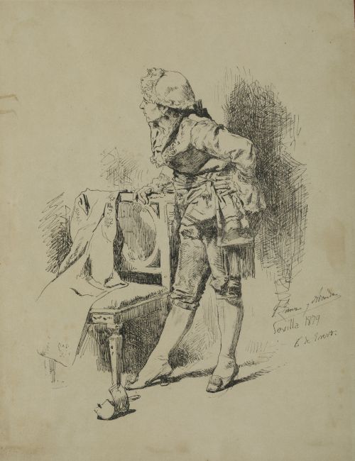 JOSÉ JIMÉNEZ ARANDA, JOSE JIMENEZ ARANDA Seville (1837 / 19