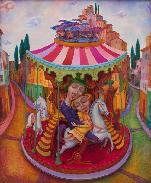 "Pareja en el tíovivo", 2003