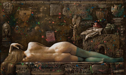 "Desnudo tumbado", 2004