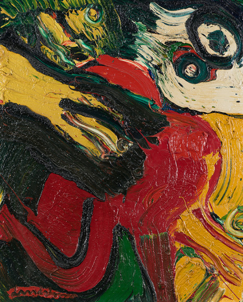  BENGT LINDSTROM, "Sin título", Óleo sobre lienzo