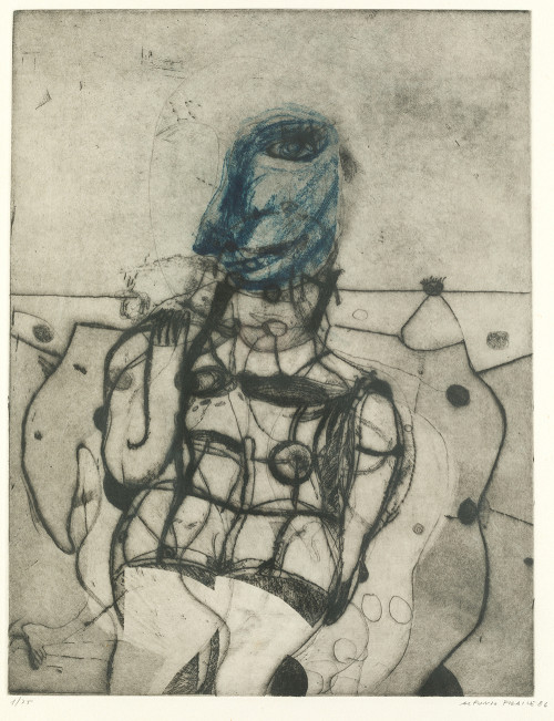 ALFONSO FRAILE, "Sin título", 1986, Grabado