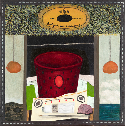 "Bodegón con paisajes 5", 1995