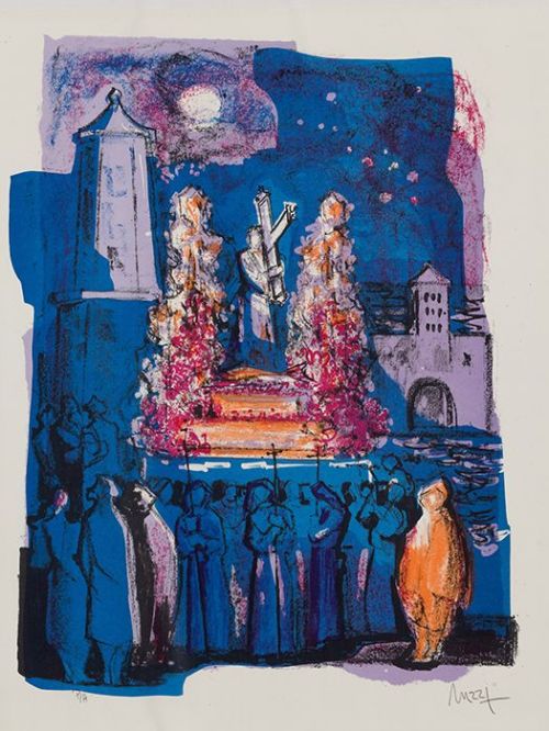 RAMÓN ALONSO LUZZY, "Semana Santa de Cartagena", Cuatro lit