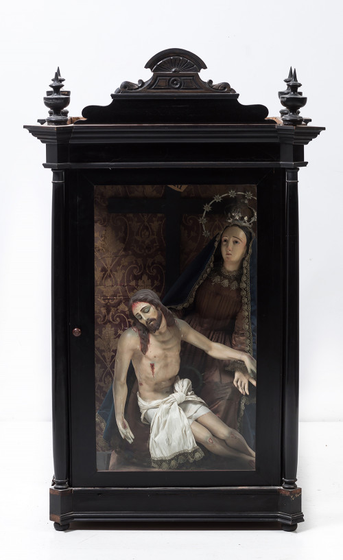 Piedad S.XIX en escaparate